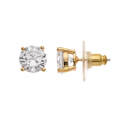 Nine West Prong Round Stud Earring