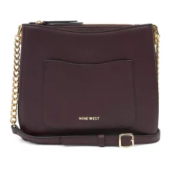 Nine West Kensington Crossbody Bag -Nine West shop 3754141 Dark Garnet