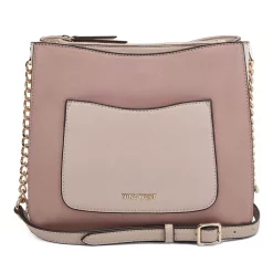Nine West Kensington Crossbody Bag -Nine West shop 3754141 Mushroom Marble Pink