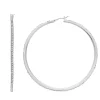 Nine West Pave Large Hoop Earrings -Nine West shop 3835662 Clear