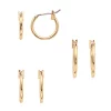 Nine West Small Hoop Earrings Trio Set 2 Nine West Small Hoop Earrings Trio Set -Nine West shop 3992144