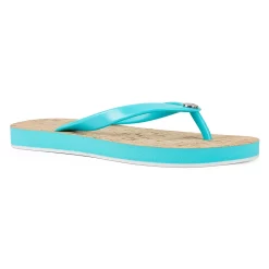 Nine West Crissa Women's Flip Flop Sandals -Nine West shop 4301563 Turquoise