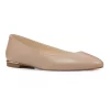 Nine West Corrine Women's Leather Ballet Flats -Nine West shop 4306613 Beige Leather