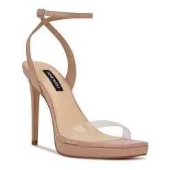Nine West Zadie 03 Women's Platform High Heel Sandals -Nine West shop 4646783 Beige