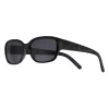Women's Nine West 53mm Petite Plastic Rectangle Sunglasses