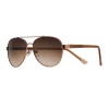Women's Nine West 52mm Metal Bronze Frame Aviator Sunglasses 2 Women's Nine West 52mm Metal Bronze Frame Aviator Sunglasses -Nine West shop 4862561