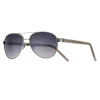 Women's Nine West 58mm Metal Aviator with Textured Wire Core Sunglasses -Nine West shop 4862562