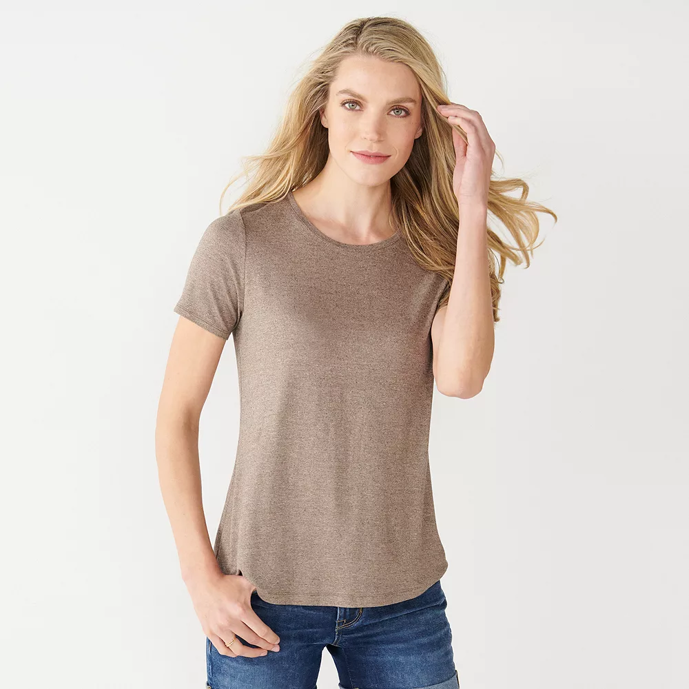 Women's Nine West Essential Crewneck Tee 12 Women's Nine West Essential Crewneck Tee - Image 10