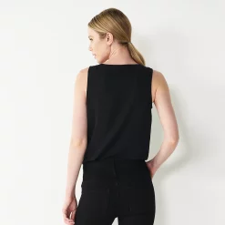 Petite Nine West V-Neck Tank -Nine West shop 4957403 ALT