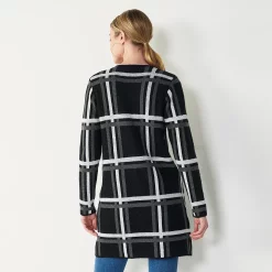 Women's Nine West Car Coat Cardigan -Nine West shop 4972563 ALT