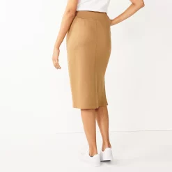 Women's Nine West Pull-On Ponte Pencil Skirt -Nine West shop 5069717 ALT