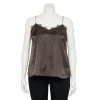 Plus Size Nine West V-Neck Camisole 2 Plus Size Nine West V-Neck Camisole -Nine West shop 5114982 Brown