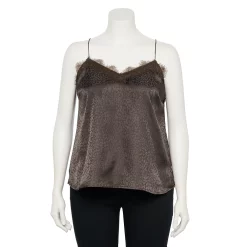 Plus Size Nine West V-Neck Camisole