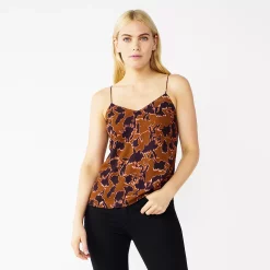 Petite Nine West V-Neck Layering Camisole
