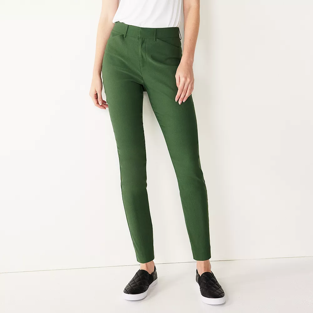 Petite Nine West Slim-Cut Ankle Pants 5 Petite Nine West Slim-Cut Ankle Pants - Image 3