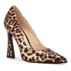 Nine West Trendz Women's High Heels -Nine West shop 5191528 Gold Leopard