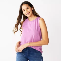Petite Nine West Essential High Neck Tank -Nine West shop 5234193 Lavender Mauve