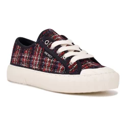 Nine West Hazie Women's Sneakers -Nine West shop 5260458 Red Plaid Multi