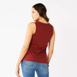 Women's Nine West Ruched Side Tank -Nine West shop 5493872 ALT