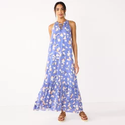 Women's Nine West Tiered Peasant Maxi Dress -Nine West shop 5531866 Dab Floral