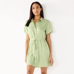 Women's Nine West Button Down Dress -Nine West shop 5568980 Dalton Mint