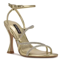 Nine West Blitz Women's Dress Sandals -Nine West shop 5574112 Gold