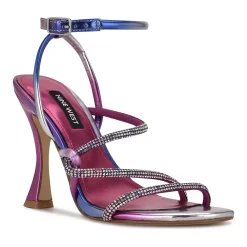 Nine West Blitz Women's Dress Sandals -Nine West shop 5574112 Purple Multi