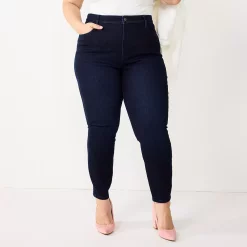 Plus Size Nine West Slimming Skinny Jeans -Nine West shop 5574799 Rinse