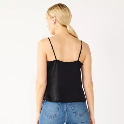 Women's Nine West Ruched Drawstring Front Tank -Nine West shop 5576995 ALT