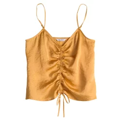 Women's Nine West Ruched Drawstring Front Tank -Nine West shop 5576995 ALT5