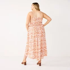 Plus Size Nine West Twist-Front High-Low Midi Dress -Nine West shop 5578131 ALT