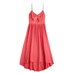 Women's Nine West Twist Front High-Low Midi Dress -Nine West shop 5578664 ALT5