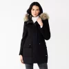 Women's Nine West Faux-Fur Hood Quilted Duffle Coat 2 Women's Nine West Faux-Fur Hood Quilted Duffle Coat -Nine West shop 5578770 Black