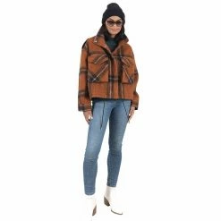 Women's Nine West Bomber Shacket 13 Women's Nine West Bomber Shacket -Nine West shop 5578771 ALT3