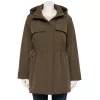 Plus Size Nine West Hood Anorak Softshell Jacket -Nine West shop 5578775 Mocha
