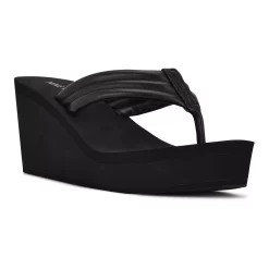 Nine West Spins Women's Platform Sandals -Nine West shop 5608117 Black
