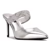 Nine West Greet Women's Rhinestone High Heels -Nine West shop 5618720 Silver Crystal