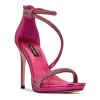 Nine West Lavern Women's Strappy Rhinestone Dress Sandals -Nine West shop 5618726 Medium Pink