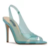 Nine West Polka Women's Dress Sandals -Nine West shop 5623162 Light Blue