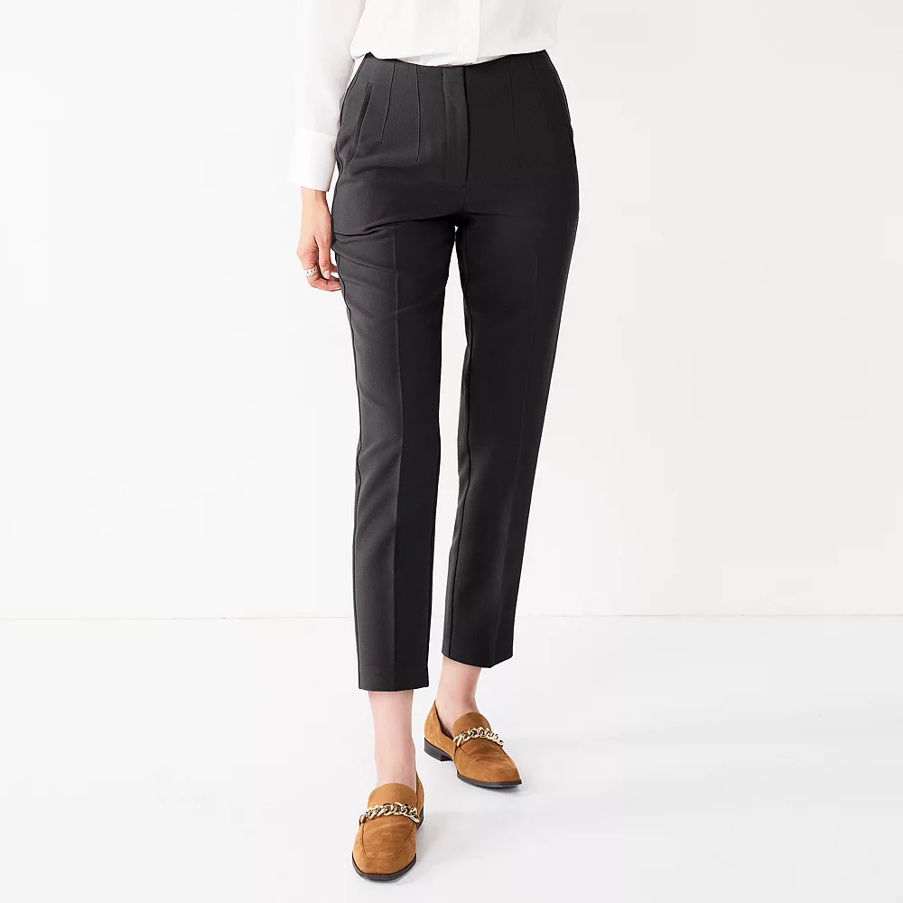 Petite Nine West High-Waisted Tapered Pants 3 Petite Nine West High-Waisted Tapered Pants