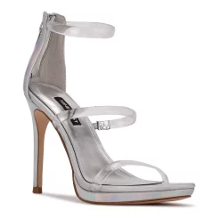 Nine West Leah Women's Dress Sandals -Nine West shop 5663715 Grey