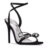 Nine West Marry Women's Dress Sandals -Nine West shop 5663787 Black Satin