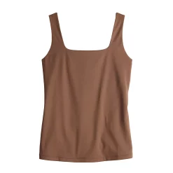 Women's Nine West Sculpt Squareneck Tank -Nine West shop 5685034 ALT5