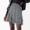 Women's Nine West Easy Ruffle Skirt -Nine West shop 5693619 Diagonal Squares