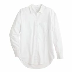 Women's Nine West Oversized Long Sleeve Shirt -Nine West shop 5697324 ALT5