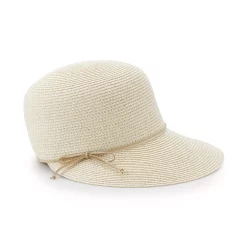 Women's Nine West Face Framer Hat -Nine West shop 5699435 Ivory Combo