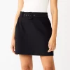 Women's Nine West Self Belt Mini Skirt -Nine West shop 5710338