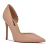 Nine West Folowe Women's Leather Dress Pumps -Nine West shop 5718134 Light Natural Leather