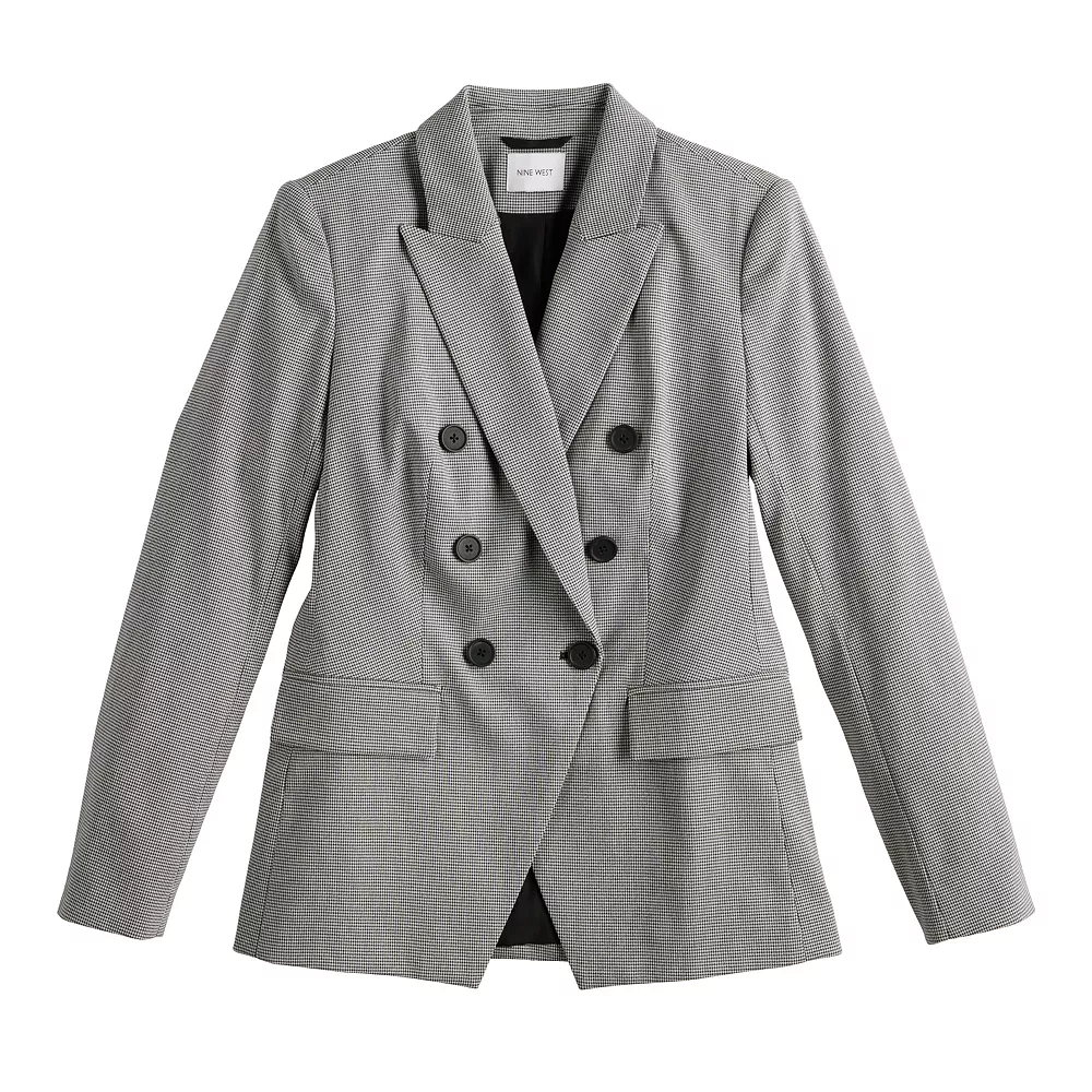 Women's Nine West Double Breasted Blazer 7 Women's Nine West Double Breasted Blazer - Image 5