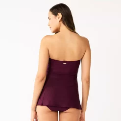 Women's Nine West Bandeau Swimdress -Nine West shop 5807651 ALT